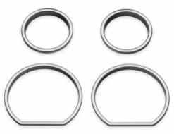 Harley Davidson Defiance Instrumenten Zierfassungen Schwarz Cut