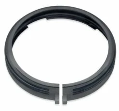 Harley Davidson Defiance Scheinwerfer Zierring 7" Schwarz