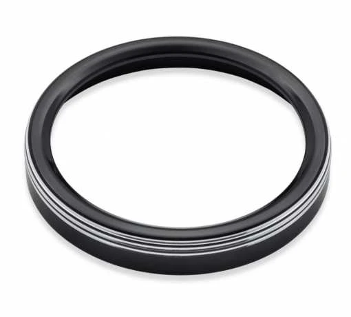 Harley Davidson Defiance Tank Anzeigenblende 5", Schwarz Cut