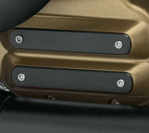 Harley Davidson Dominion Einsatz Groß, Schwarz Gebürstet - Image 2