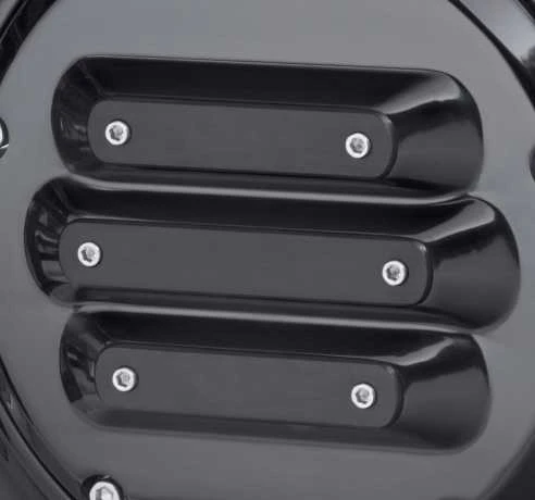 Harley Davidson Dominion Einsatz Klein, Schwarz Gebürstet - Image 2