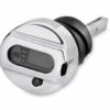Harley Davidson Peilstab Für Ölstand & Öltemperatur Mit Beleuchtetem LCD Chrom