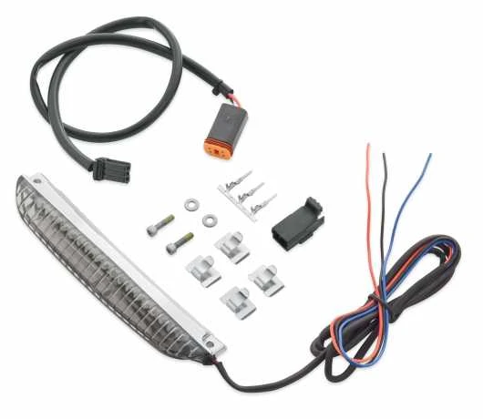 Harley Davidson LED-Beleuchtung Für Air Wing Gepäckträger Getöntes Glas