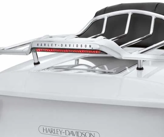 Harley Davidson LED-Beleuchtung Für Air Wing Gepäckträger, Rotes Glas - Image 3