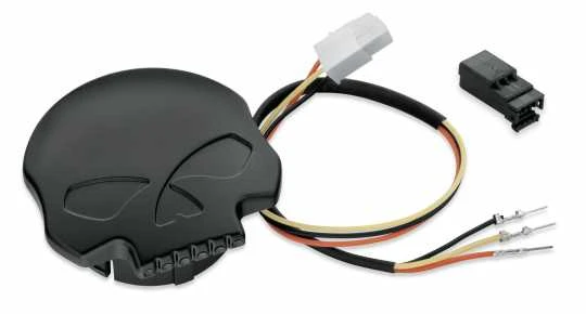 Harley Davidson Tankanzeige Willie G Skull LED Schwarz
