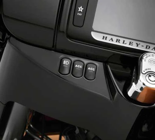 Harley Davidson Zusätzlicher Stromschalter - Verkleidungsmontiert - Image 2