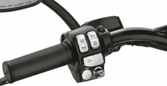 Harley Davidson Switch Cap Schalterkappen Kit Chrom - Image 2