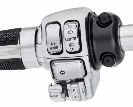 Harley Davidson Schalterkappen Chrom - Image 2