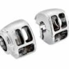 Harley Davidson Schaltergehäuse-Kit, Chrom