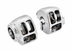 Harley Davidson Schaltergehäuse-Kit, Chrom