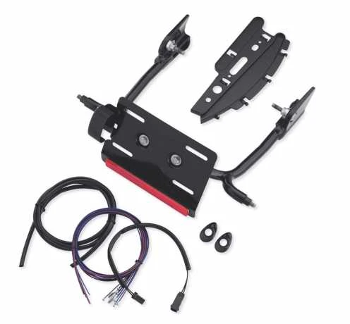 Harley Davidson Nummernschild- & Blinkerverlegung