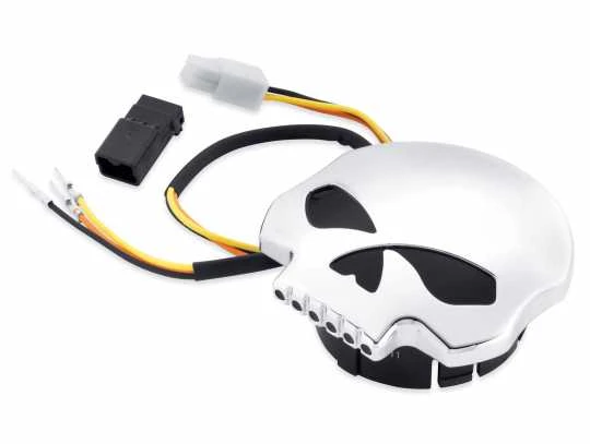 Harley Davidson LED-Tankanzeige Skull
