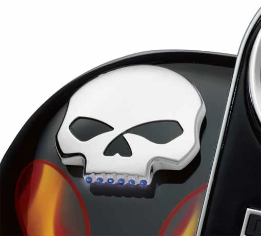 Harley Davidson LED-Tankanzeige Skull - Image 2