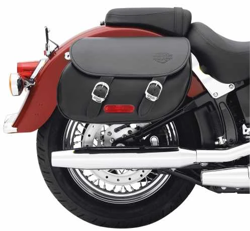 Harley Davidson Leder Satteltaschen Glatt - Image 2