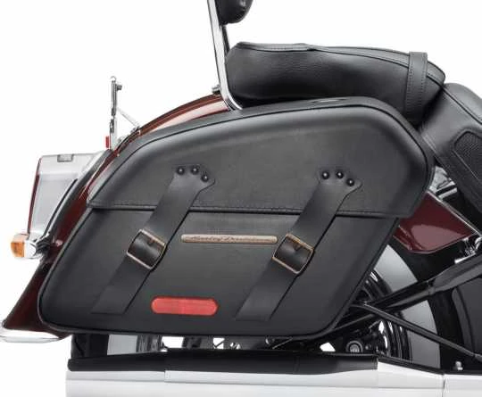 Harley Davidson Detachables Satteltaschen Mit Messing - Image 2