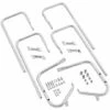 Harley Davidson Twin Rail Satteltaschen-Schutzbügel-Kit Chrom
