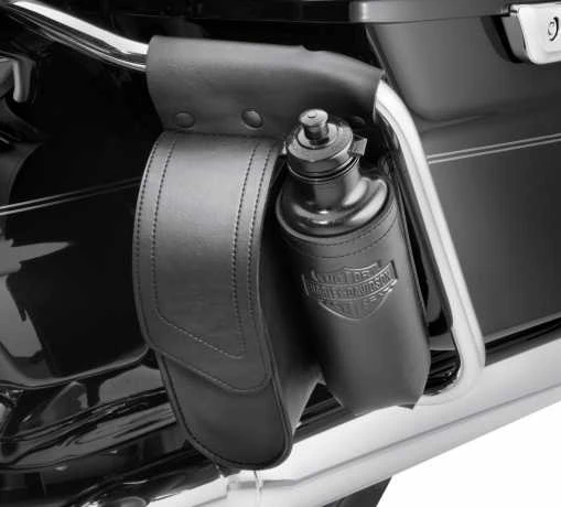 Harley Davidson Satteltaschen Schutzbügeltasche Mit Wasserflaschenhalter - Links - Image 2