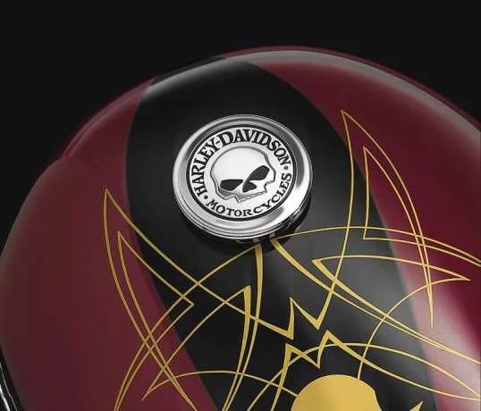 Harley Davidson Tankdeckel-Medaillon Willie G Skull - Image 2
